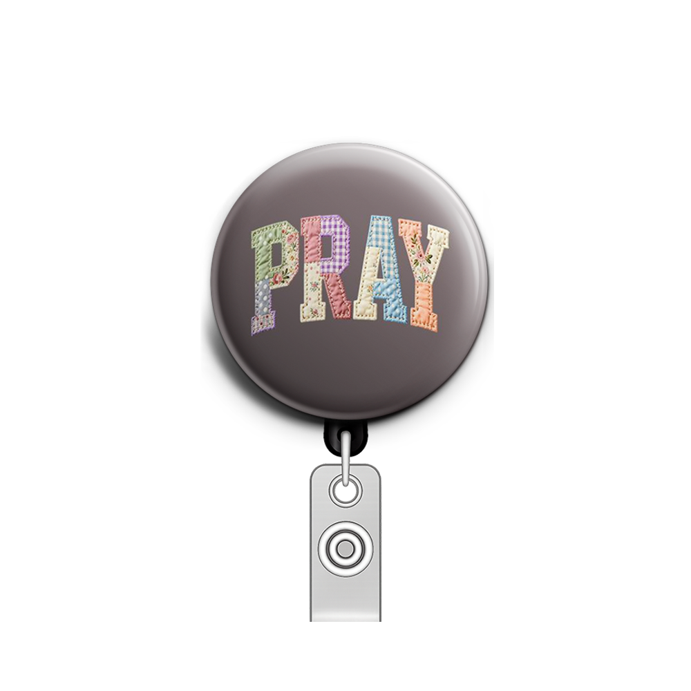 Patchwork Swapfinity Retractable ID Badge Reel