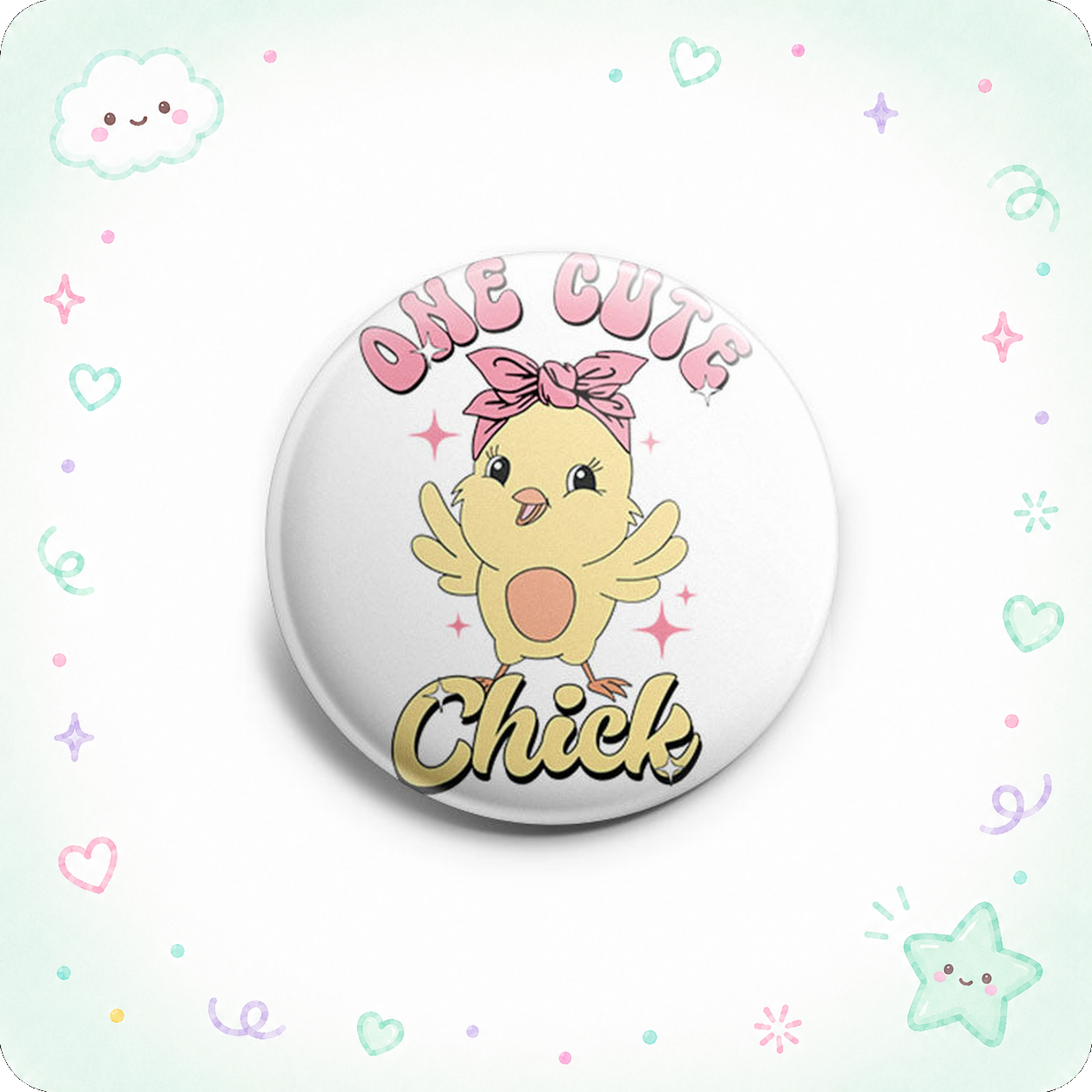 Bandana Chick Cutie Topper - - Topperswap