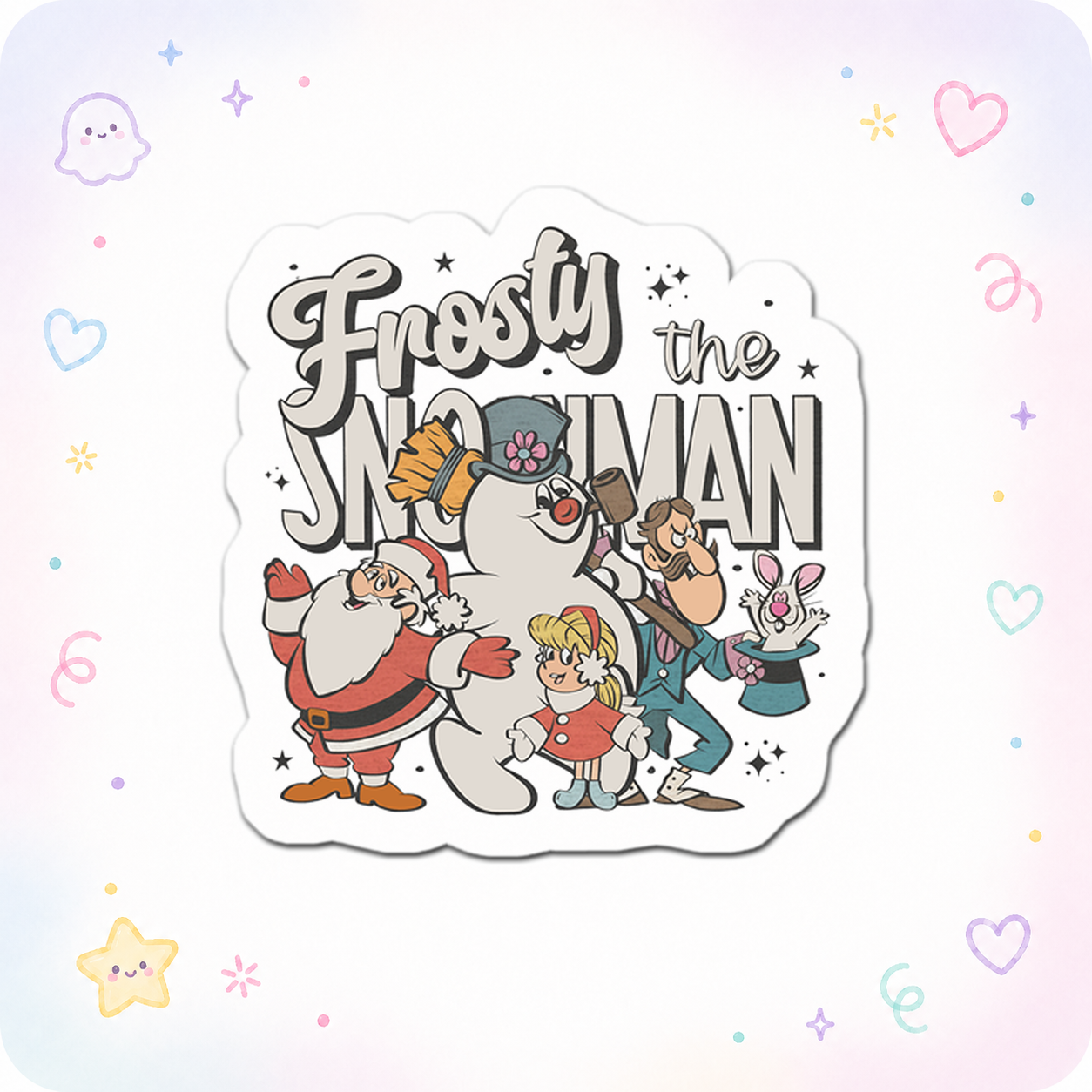 Frosty Fun Coordinator Sticker - - Topperswap