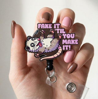 Fake It 'Til You Make It Topper