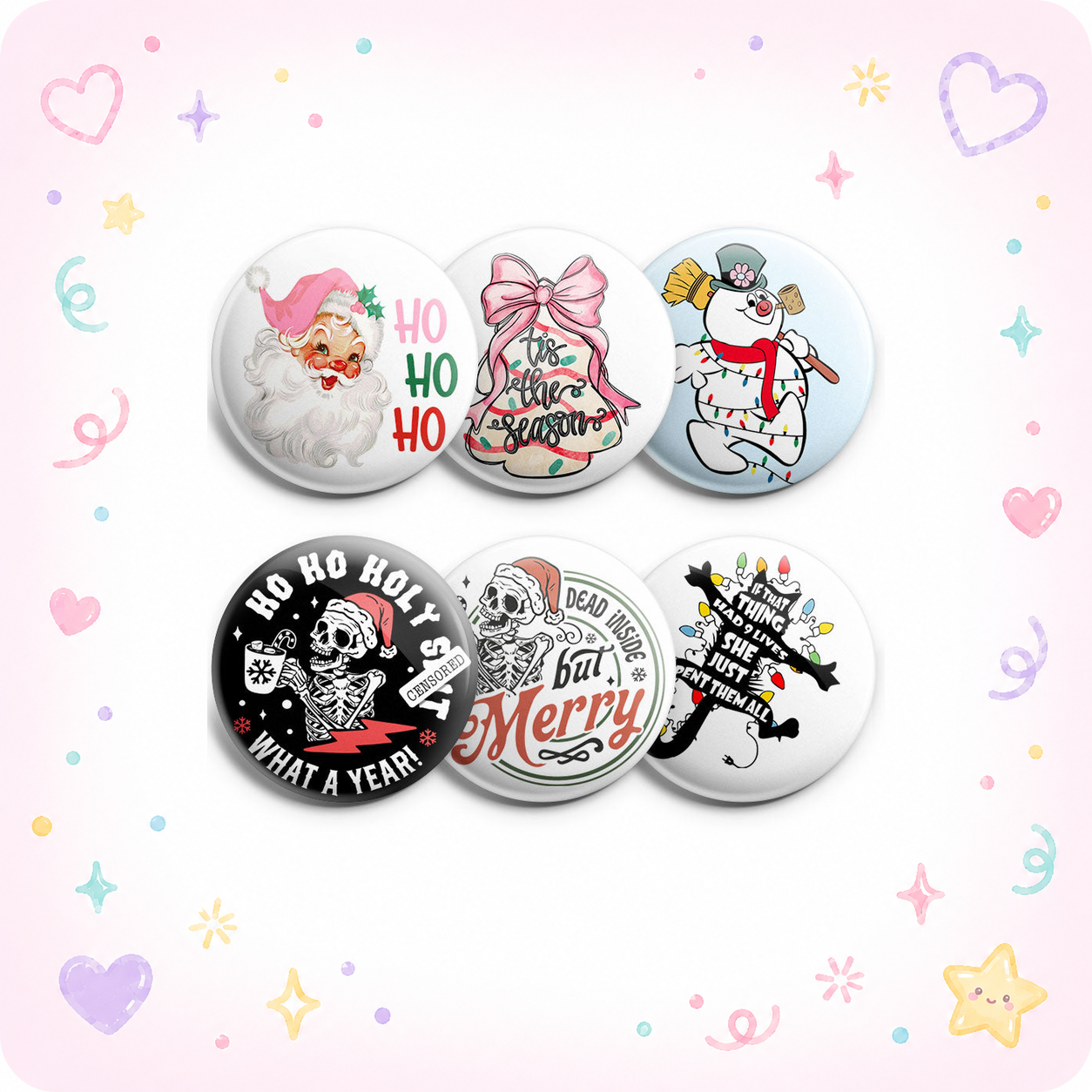 Merry Medley Topper 6-Pack (Save 15%) - - Topperswap