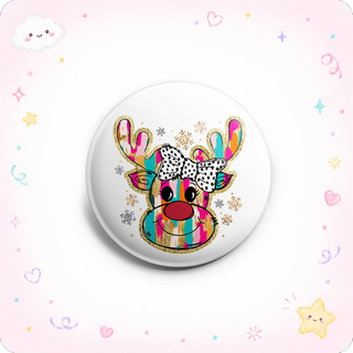 Whimsical Reindeer Topper