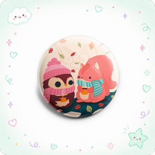 Cozy Fall Friends Topper