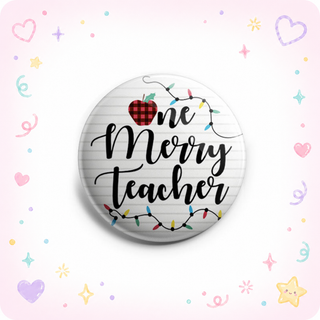Merry Teacher Topper - Vault