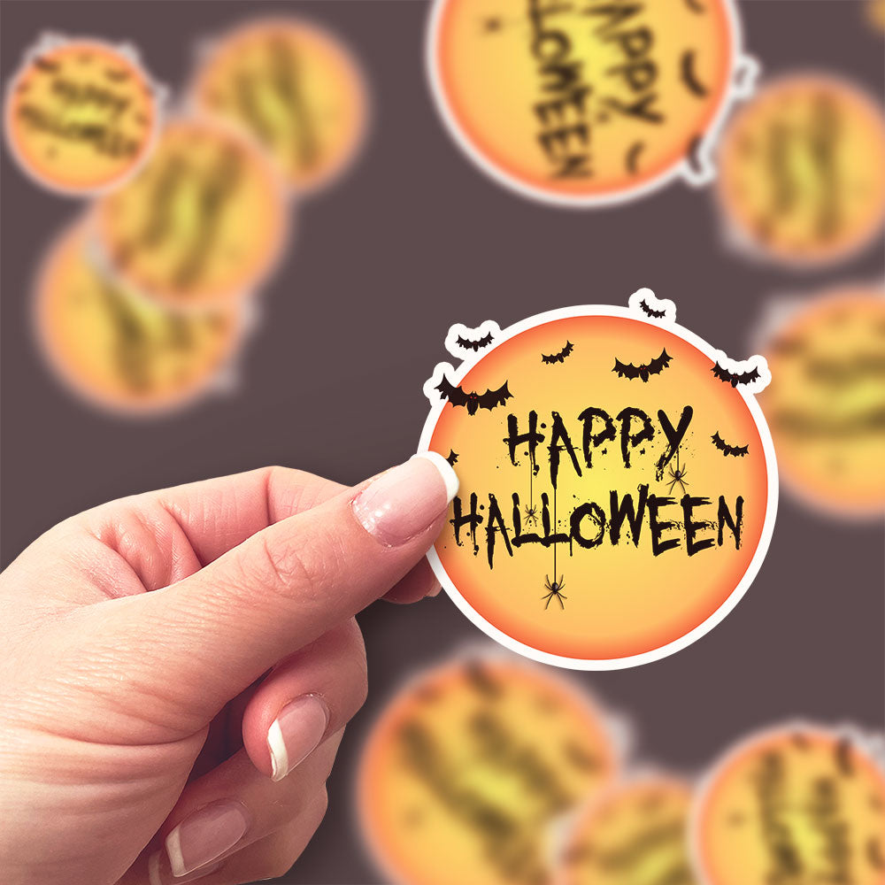 Happy Halloween Classic Sticker - Classic Shine - Topperswap
