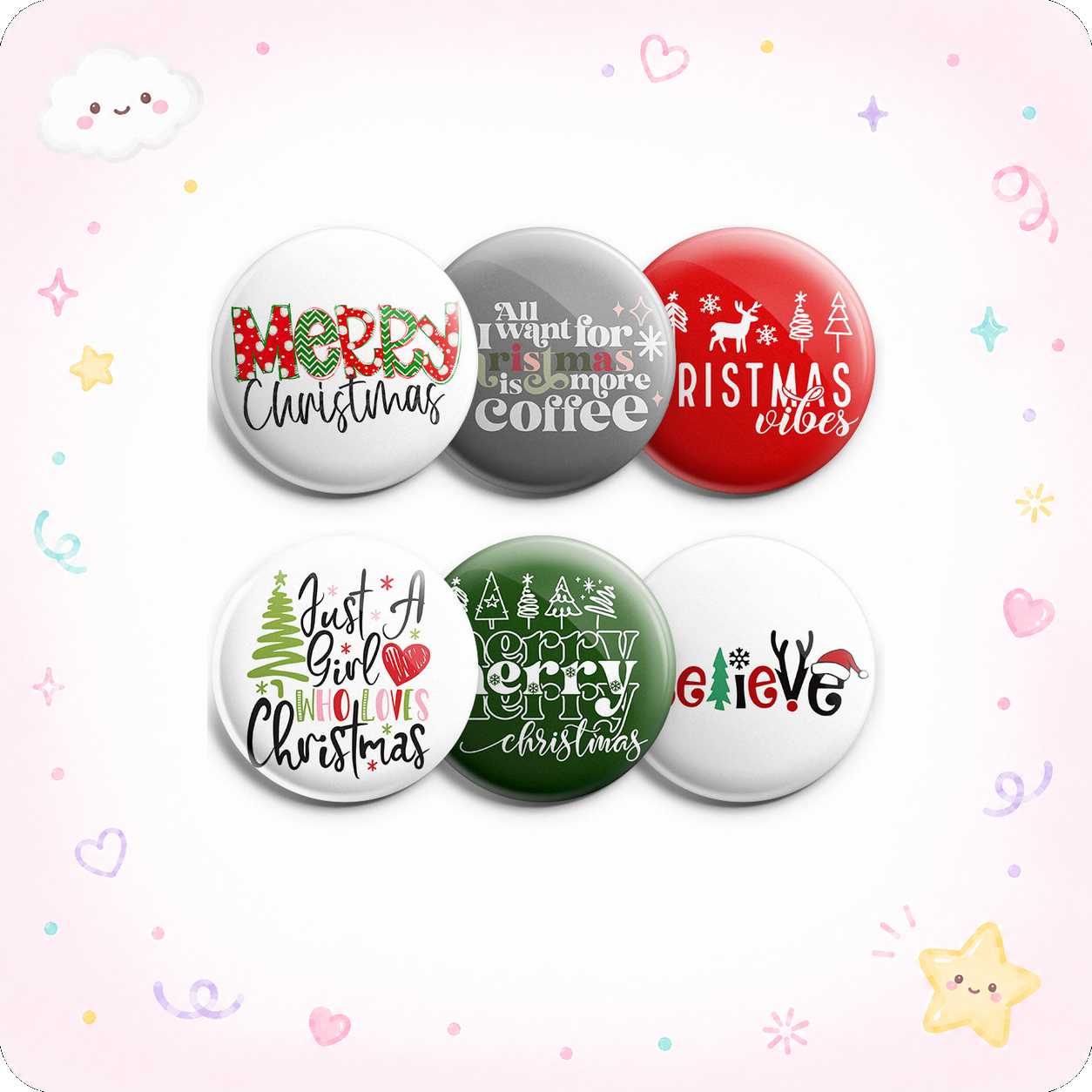 Christmas Vibes 6-Pack - - Topperswap