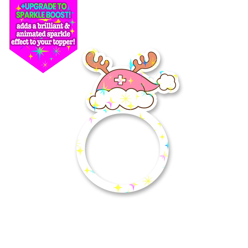 Nurse Santa Hat Swapper - Make it Sparkle - Topperswap