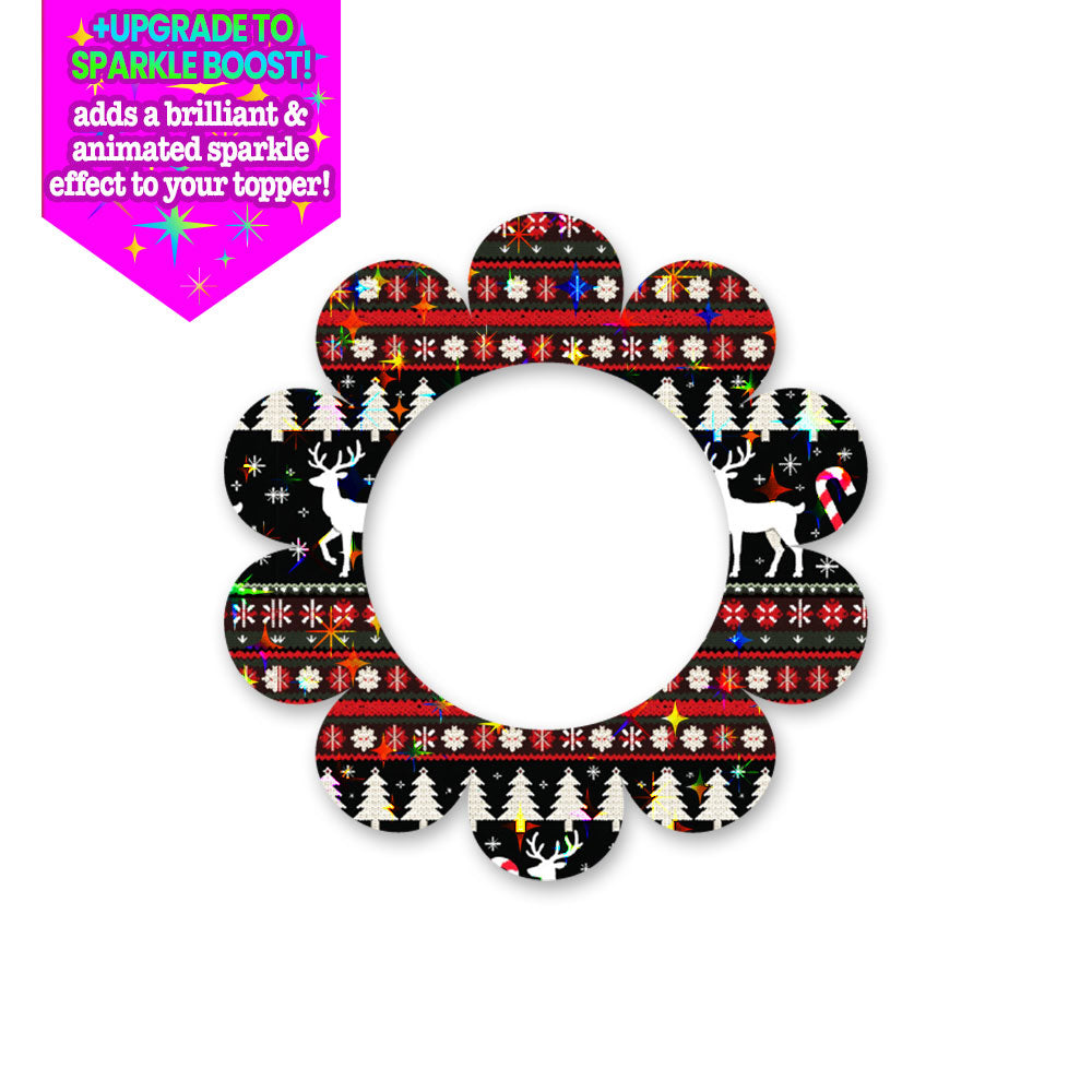 Classic Christmas Sweater Swapper - Make it Sparkle - Topperswap