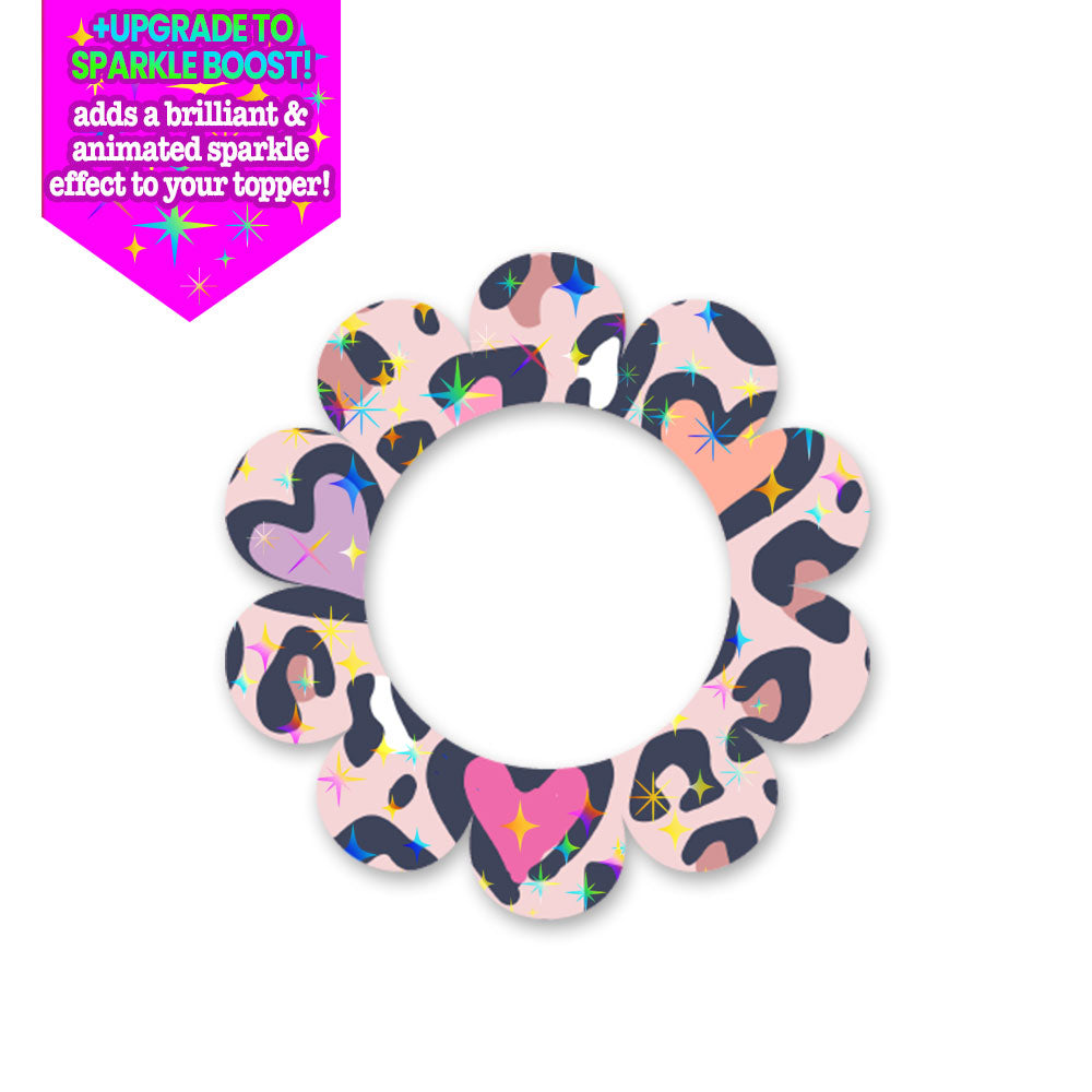 Leopard Valentine Swapper - Make it Sparkle - Topperswap