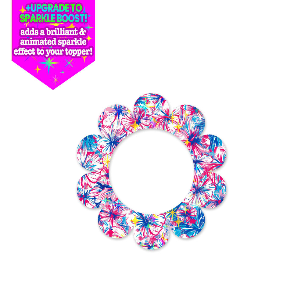 Hibiscus Fireworks Swapper - Make it Sparkle - Topperswap
