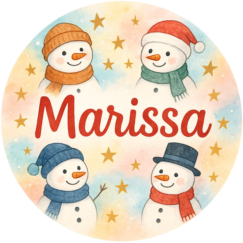 Custom Design – A personalized design prominently featuring the name "Mariss… - - Topperswap