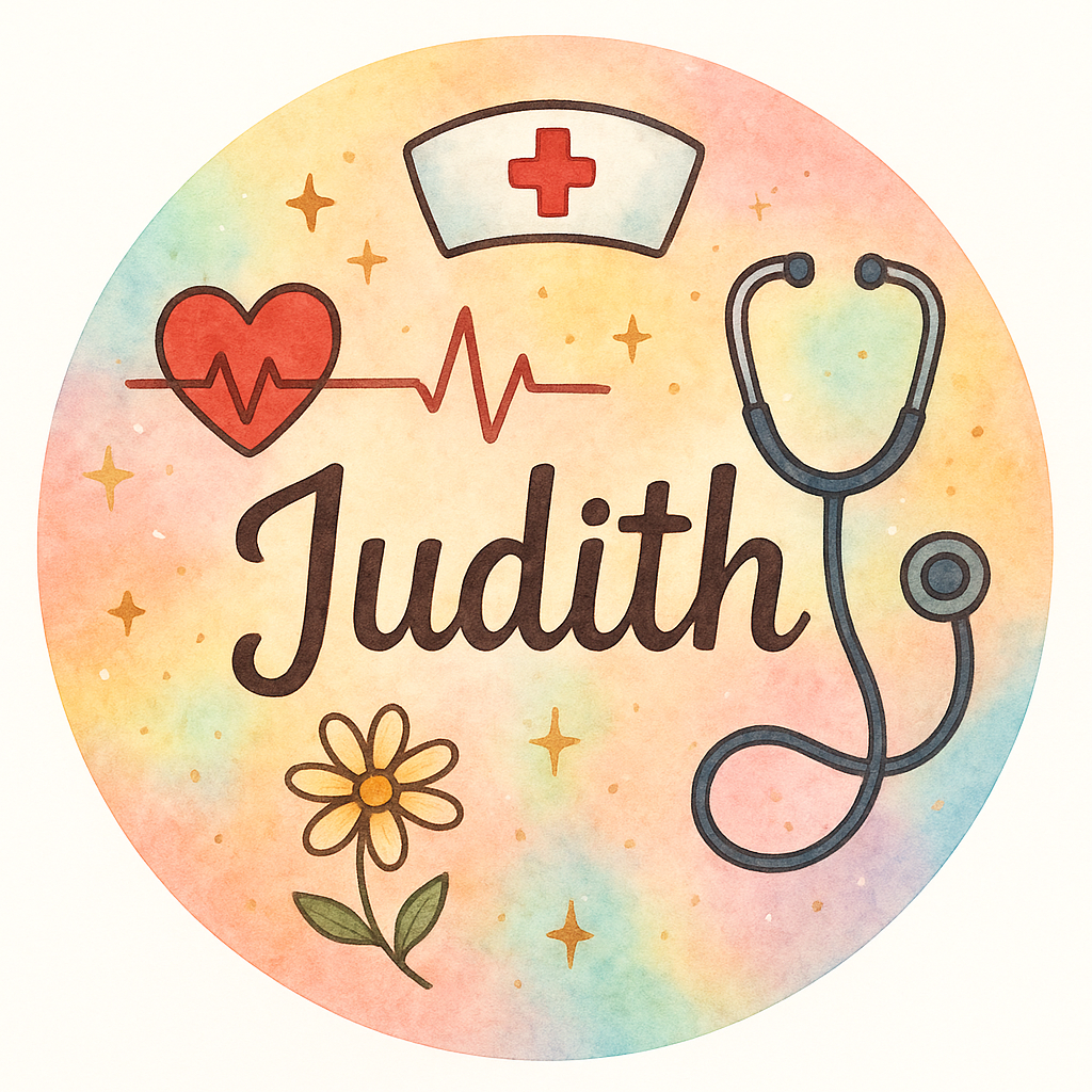 A personalized design prominently featuring the name "Judith…