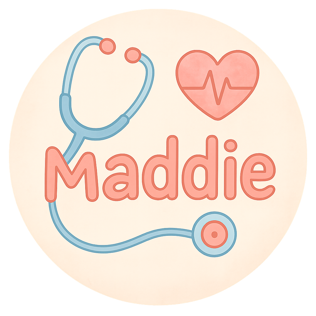 A personalized design prominently featuring the name "Maddie…
