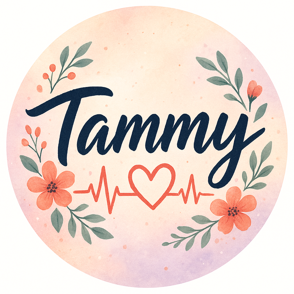 A personalized design prominently featuring the name "Tammy"…