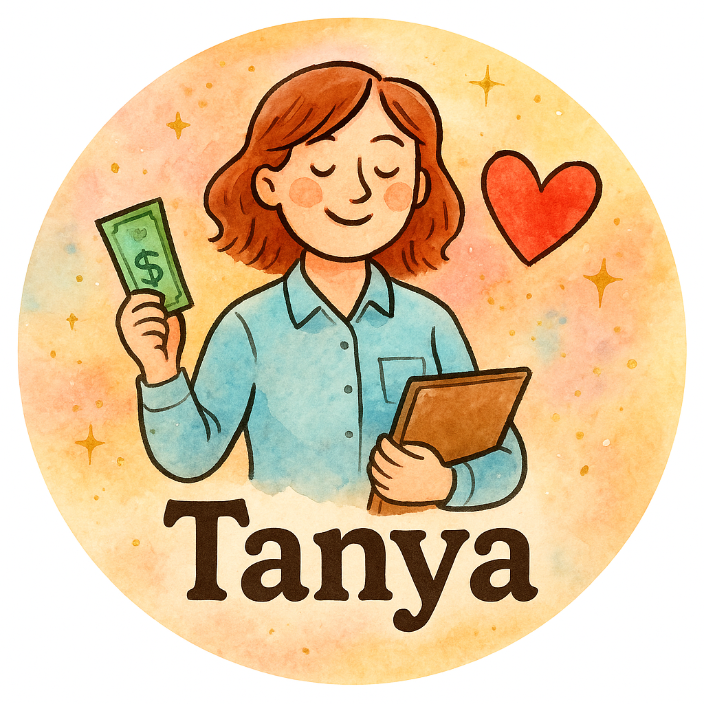 Works at the bank and loves her husband Include the exact n…