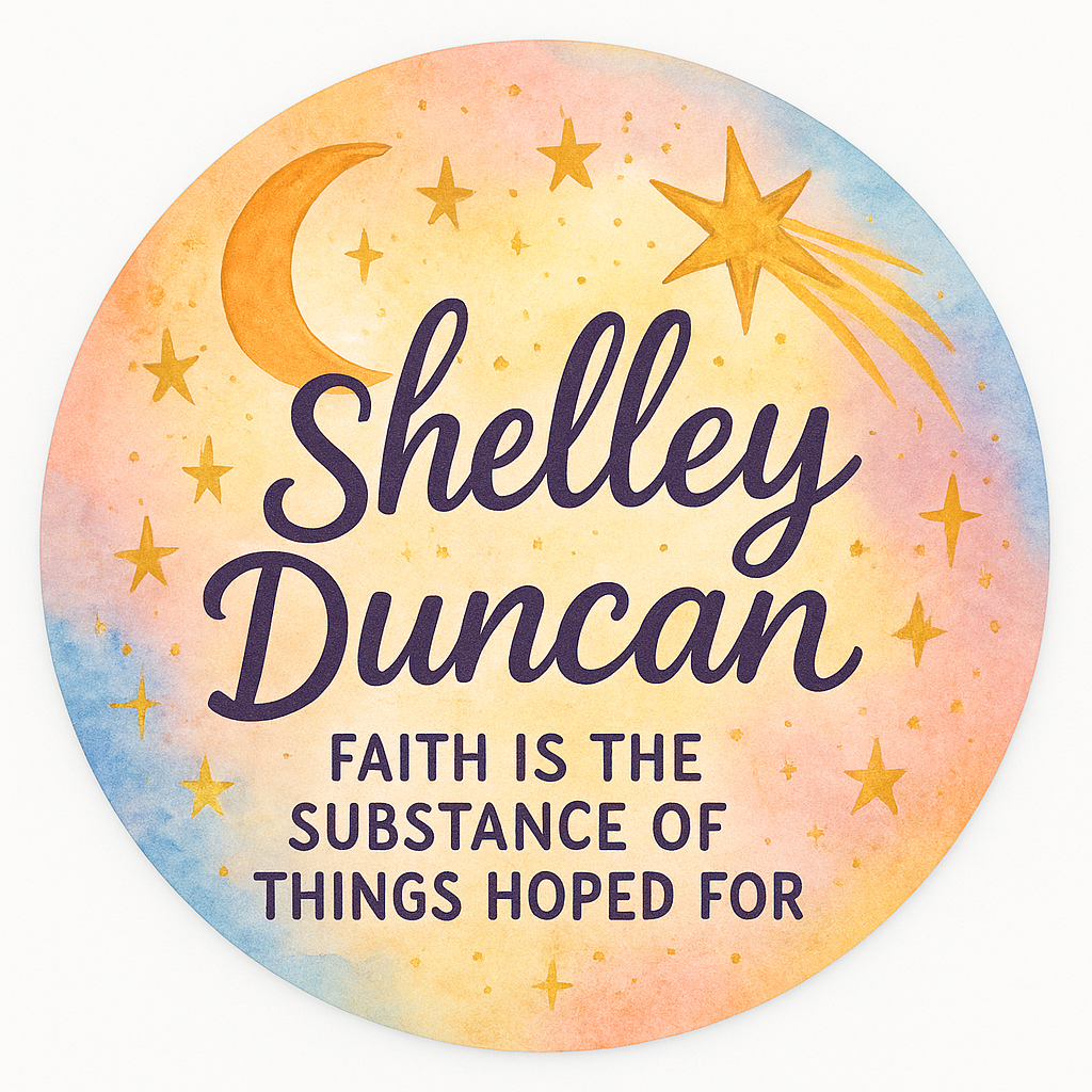 A personalized design prominently featuring the name "Shelle…