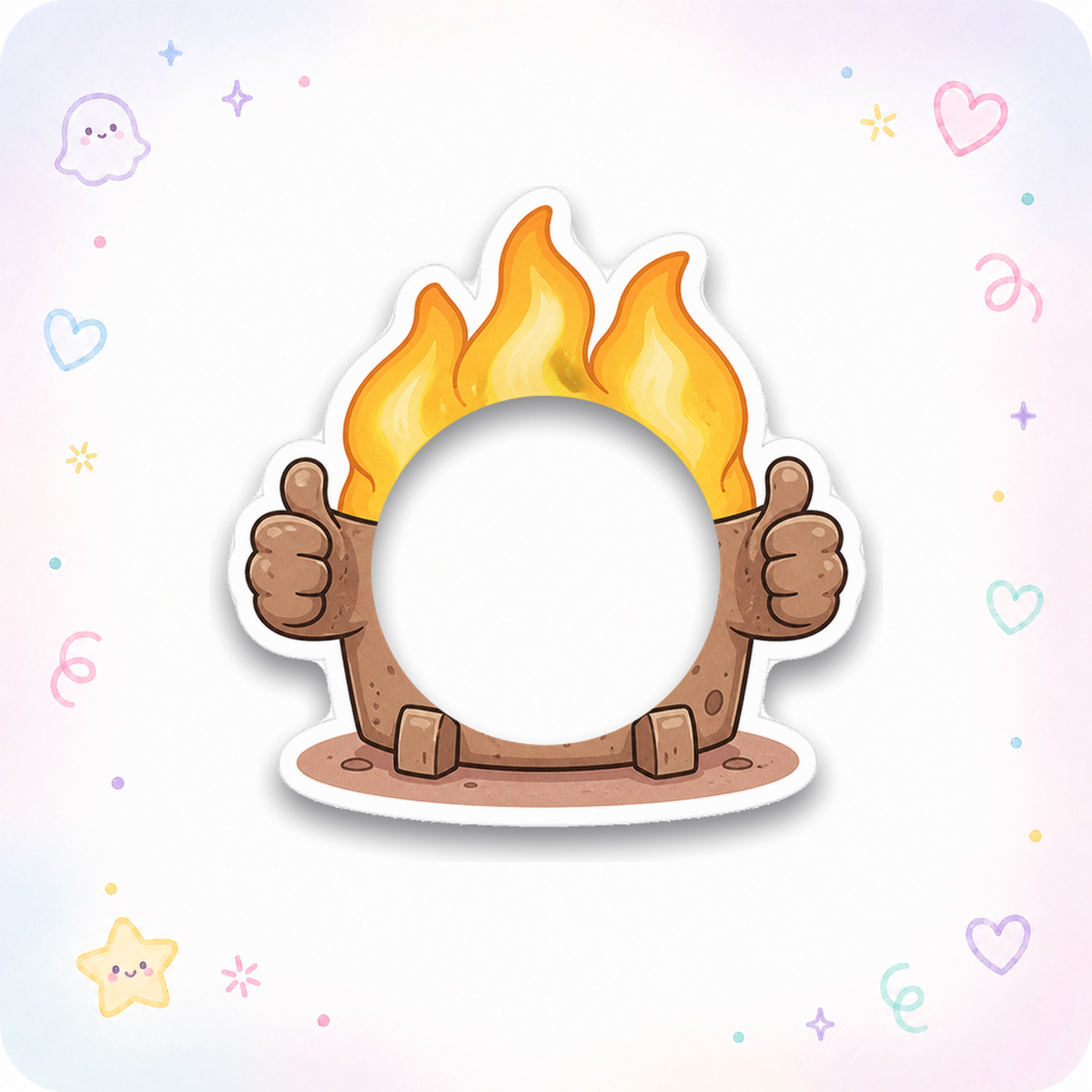 Matching Frame — It's Fine (Silhouette)