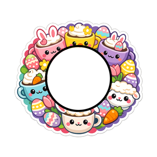 Swapper Frame - Easter Retro-Groovy