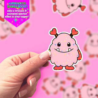 Monster Valentine Sticker