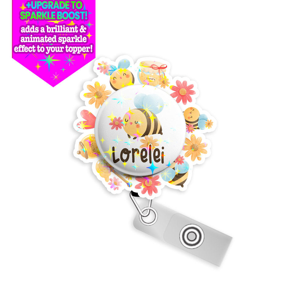 The Name & Frame of the Month Exclusive Club + FREE Swapfinity Badge Reel - Make Them Sparkle! / Slide Clip - Topperswap