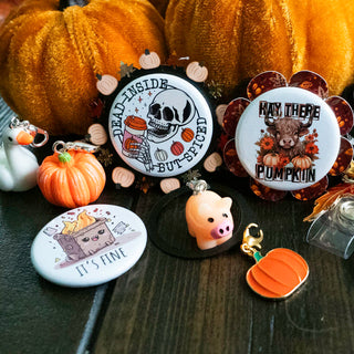 Cheery Chops Charm Badge Reel Add-on