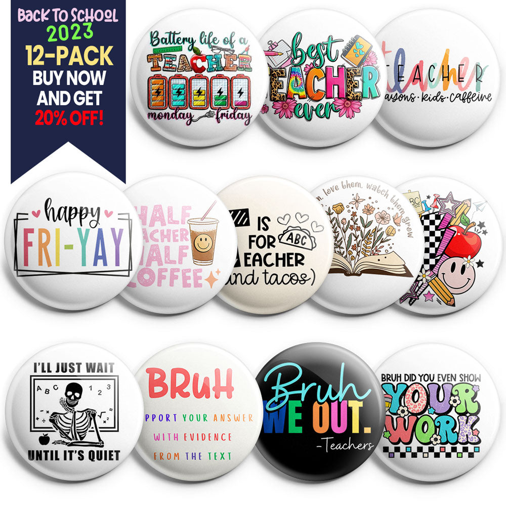 Back to School 12-Pack (Save 20%) - - Topperswap