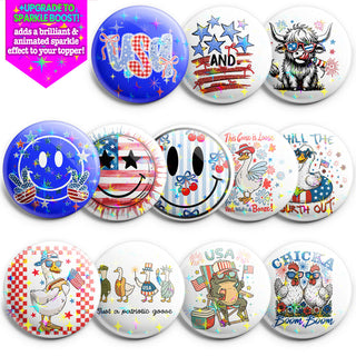 Fourth of July Party Topper 12-Pack (Save 20%)