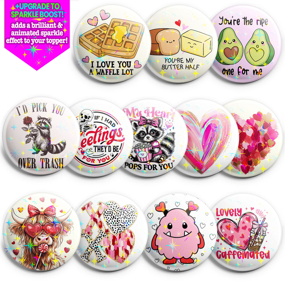 Valentine’s ’25 Ultimate Collection Topper 12-Pack (Save 20%) - - Topperswap
