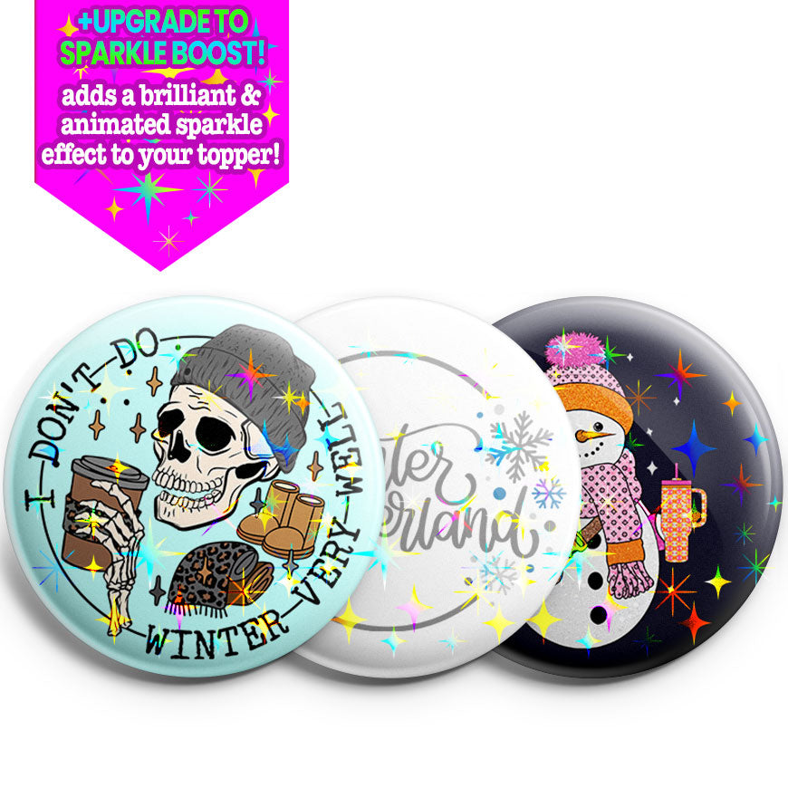 Chill Vibes Topper 3-Pack (Save 5%) - - Topperswap