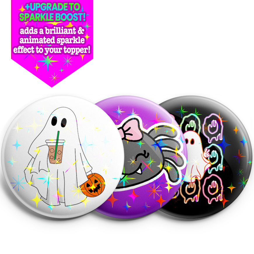 Ghostly Treats Topper 3-Pack (Save 5%) - - Topperswap