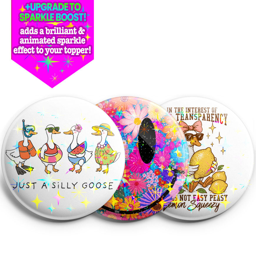 Goose on the Loose Topper 3-Pack (Save 5%) - - Topperswap