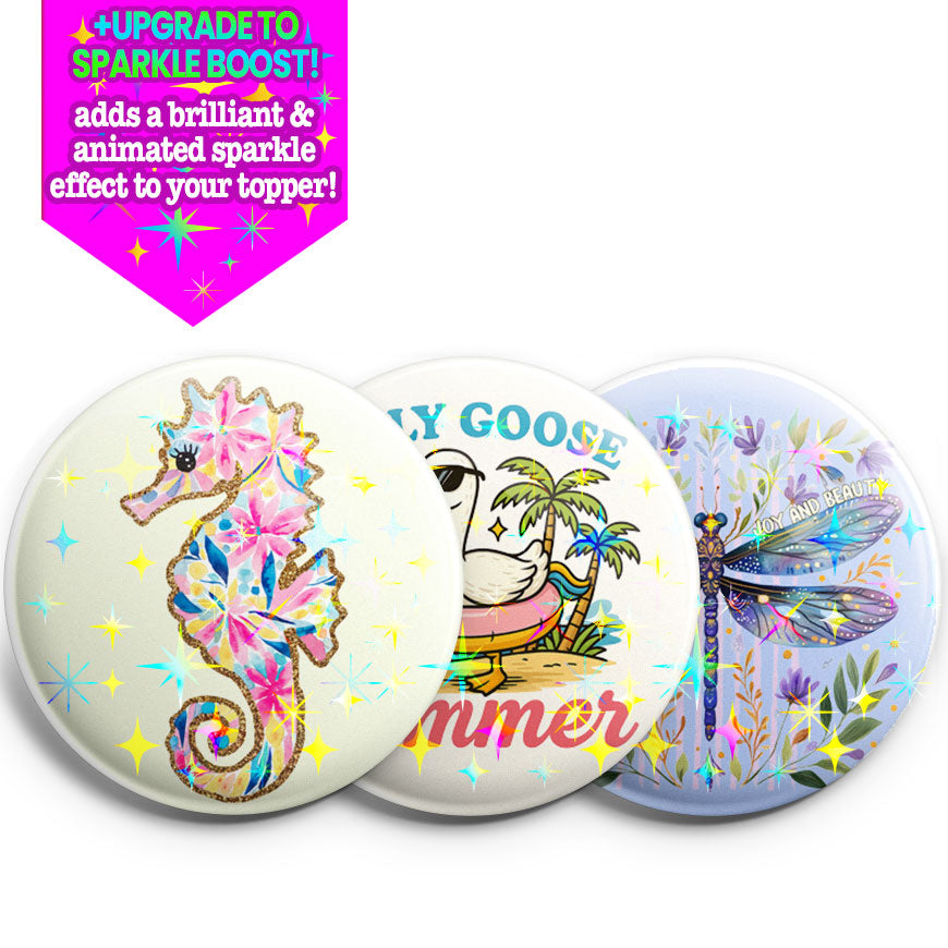Silly Goose Glam Topper 3-Pack (Save 5%) - - Topperswap