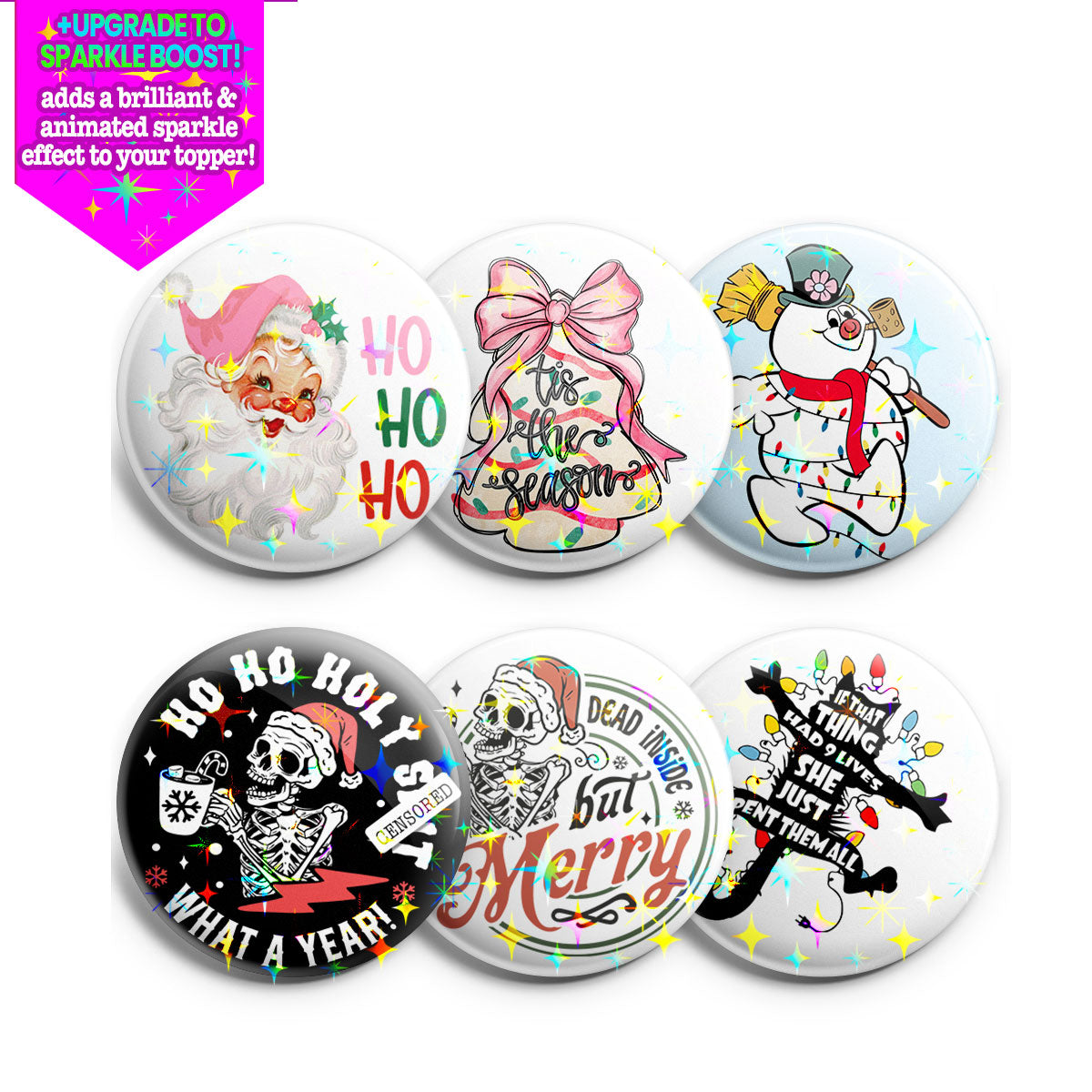 Merry Medley Topper 6-Pack (Save 15%) - - Topperswap