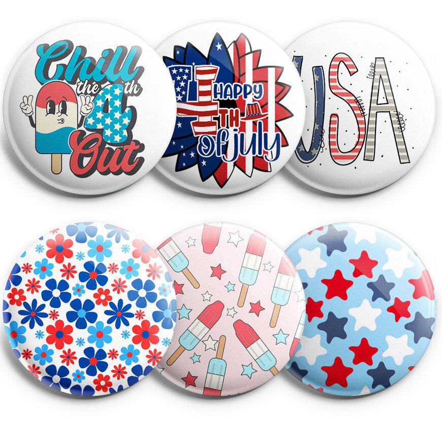 Stars & Stripes 6-Pack (Save 15%) - - Topperswap