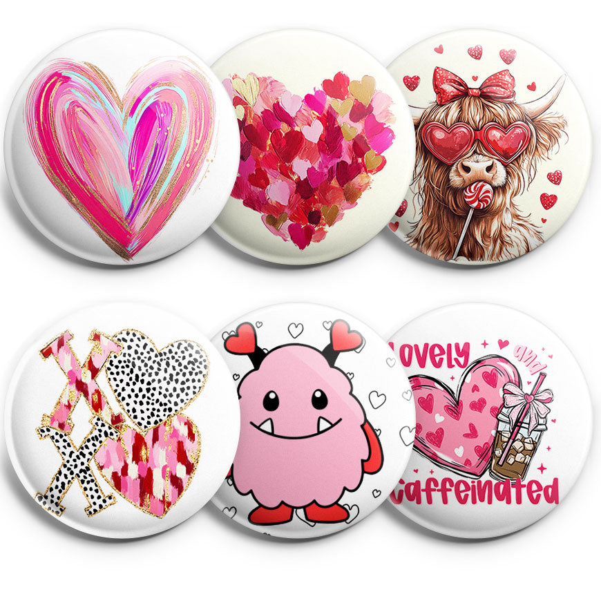 Sweet & Sassy Valentine Topper 6-Pack (Save 15%) - - Topperswap