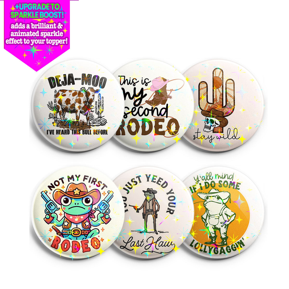 Howdy Topper 6-Pack (Save 15%) - - Topperswap
