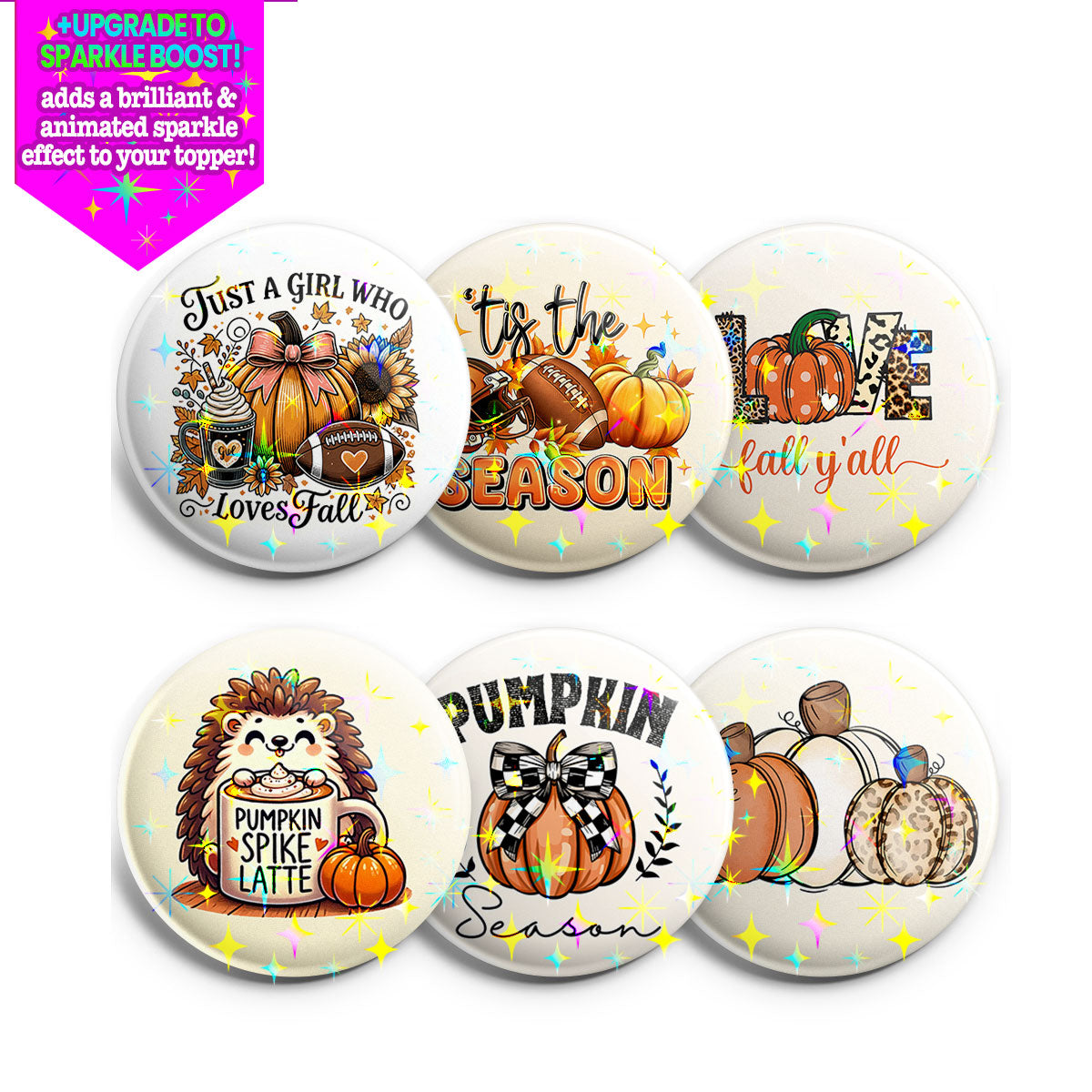 Cozy Autumn Essentials Topper 6-Pack (Save 15%) - - Topperswap