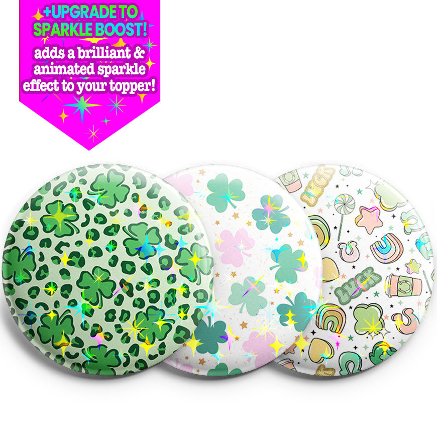 Lucky Patterns Topper 3-Pack (Save 5%) - - Topperswap