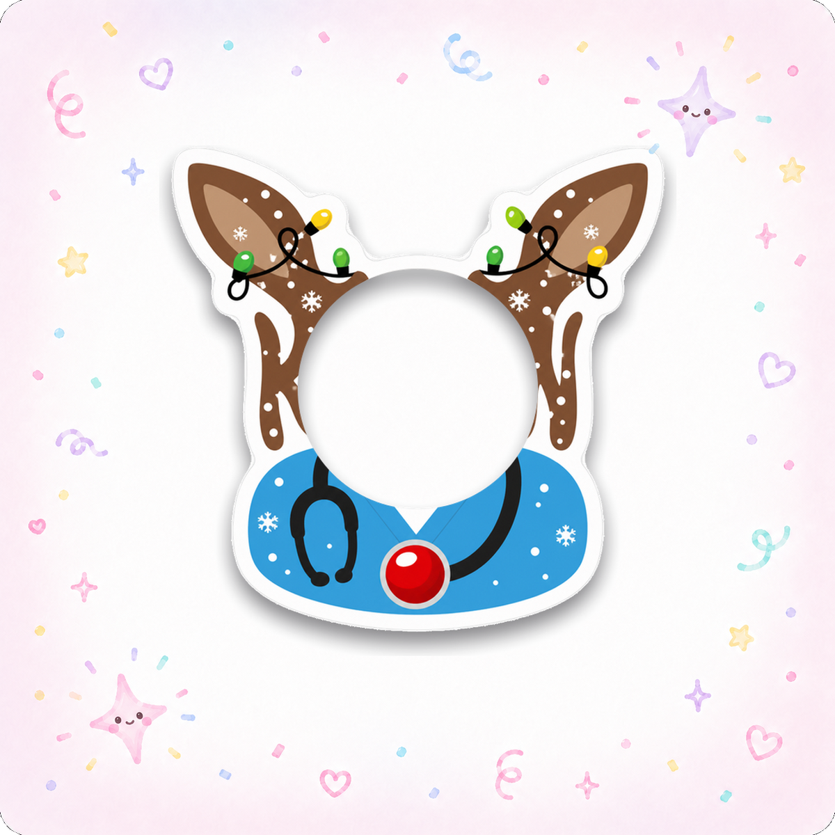 Matching Frame — RN Rudolph (Silhouette)