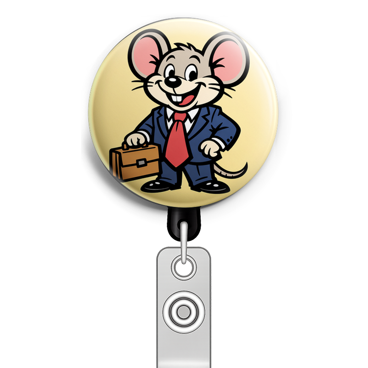 Design a circular badge featuring an anthropomorphic cartoon… - Badge Reel