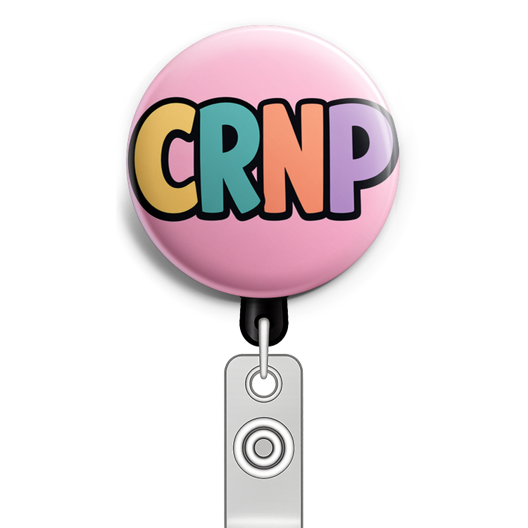 Custom Design – Design a circular badge featuring the acronym 'CRNP' in a cu… - - Topperswap