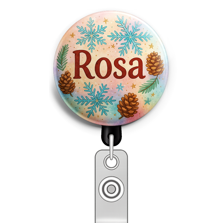 Custom Design – A personalized design prominently featuring the name "Rosa"… - Topper
