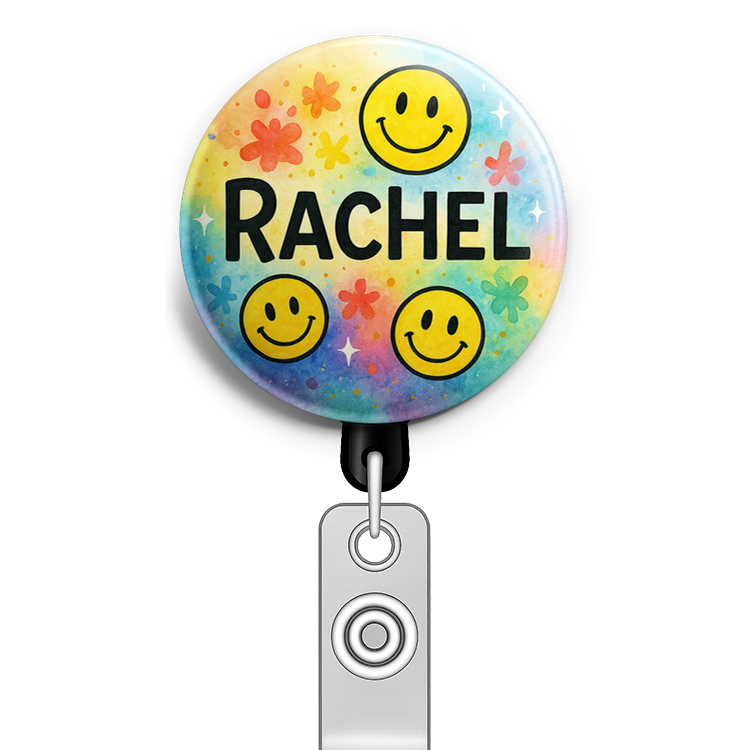 Custom Design – A personalized design prominently featuring the name "Rachel… - Topper
