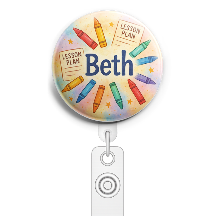 Custom Design – A personalized design prominently featuring the name "Beth"… - Topper