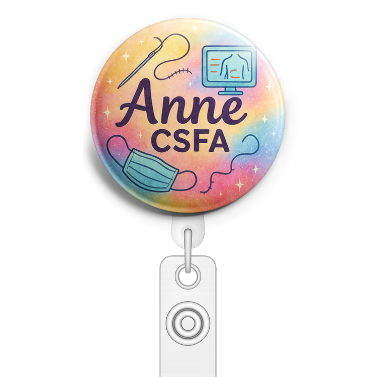 Custom Design – A personalized design prominently featuring the name "Anne C… - Topper