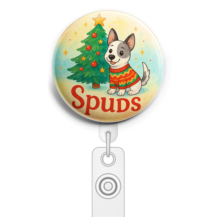 Custom Design – Spuds under a Christmas tree - Topper