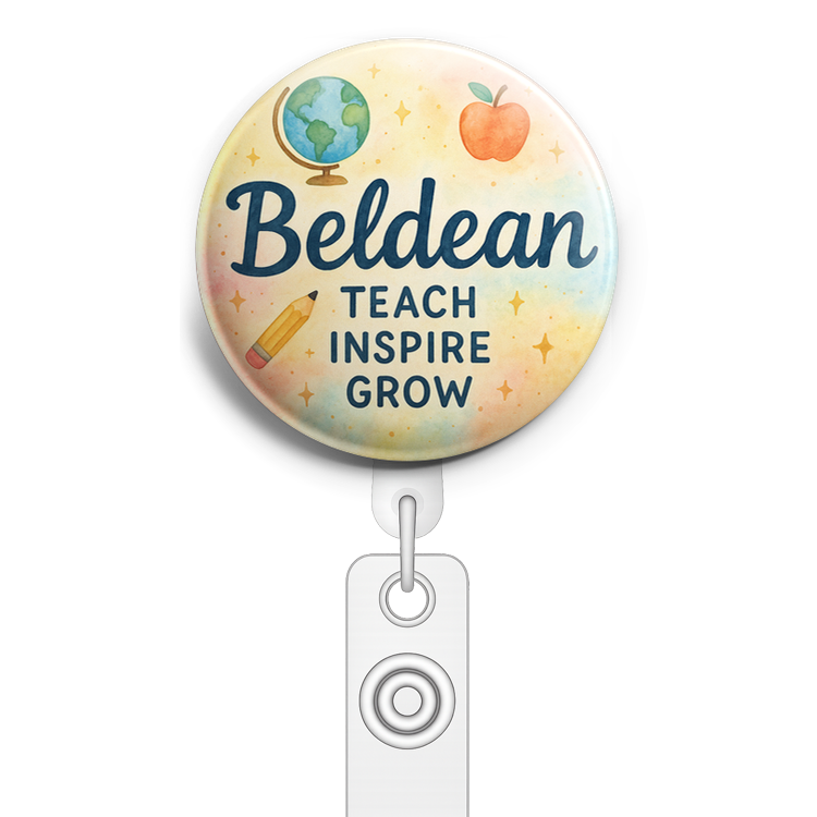 Custom Design – A personalized design prominently featuring the name "Beldea… - Topper