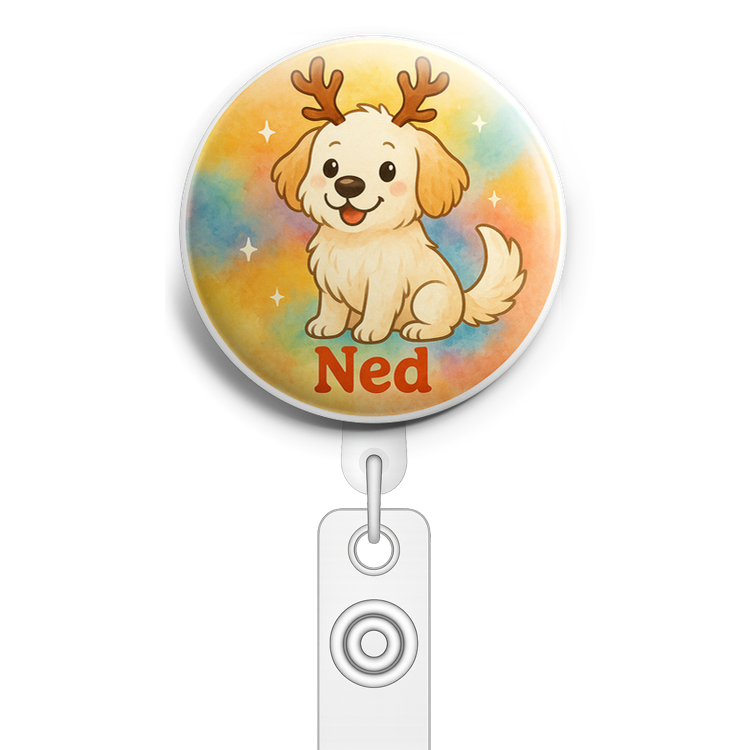 Custom Design – Wearing reindeer antlers - Topper