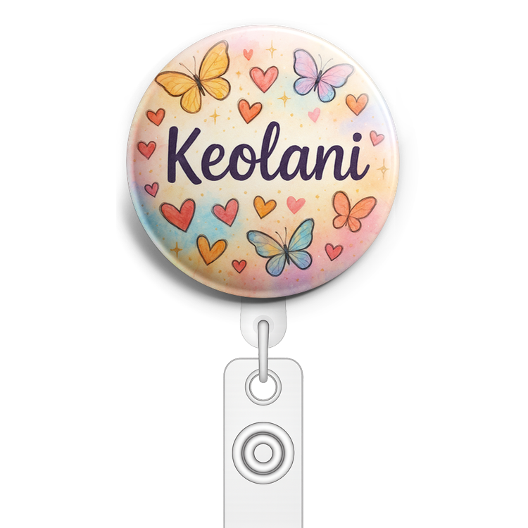 Custom Design – A personalized design prominently featuring the name "Keolan… - Topper