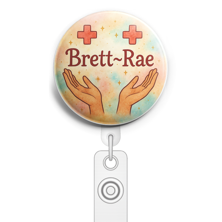 Custom Design – A personalized design prominently featuring the name "Brett~… - Topper